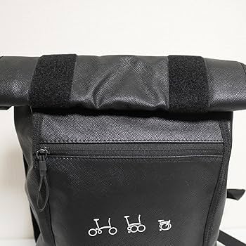 Amazon.co.jp: 「BBL1」 BROMPTON用 フロントバッグ 巻き巻き
